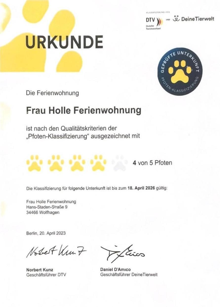 沃尔夫根Frau Holle公寓 外观 照片